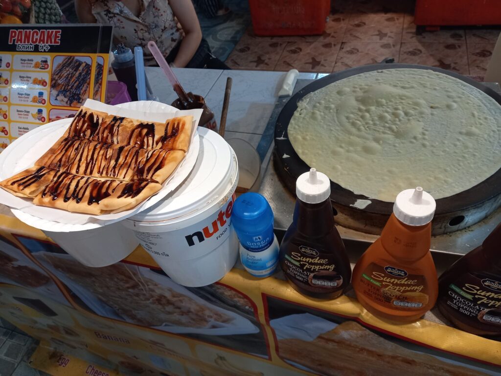 タイ風クレープ