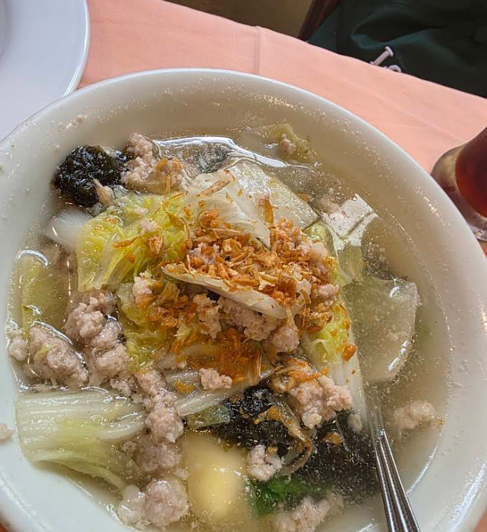 食べやすい具沢山中華スープ