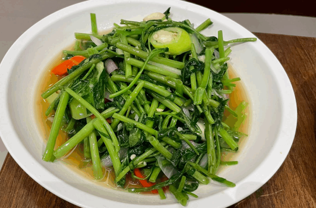 空心菜の炒め物