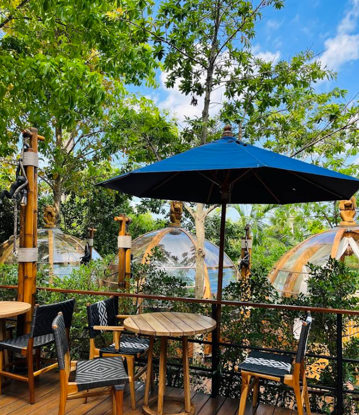 Three Monkeys Restaurant店内