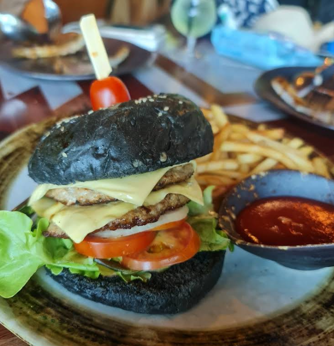 特性ハンバーガー