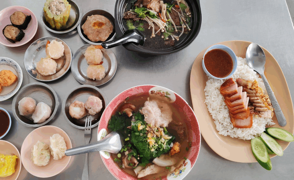 プーケットタウン朝食の名店「Chok Chai Dim Sum」