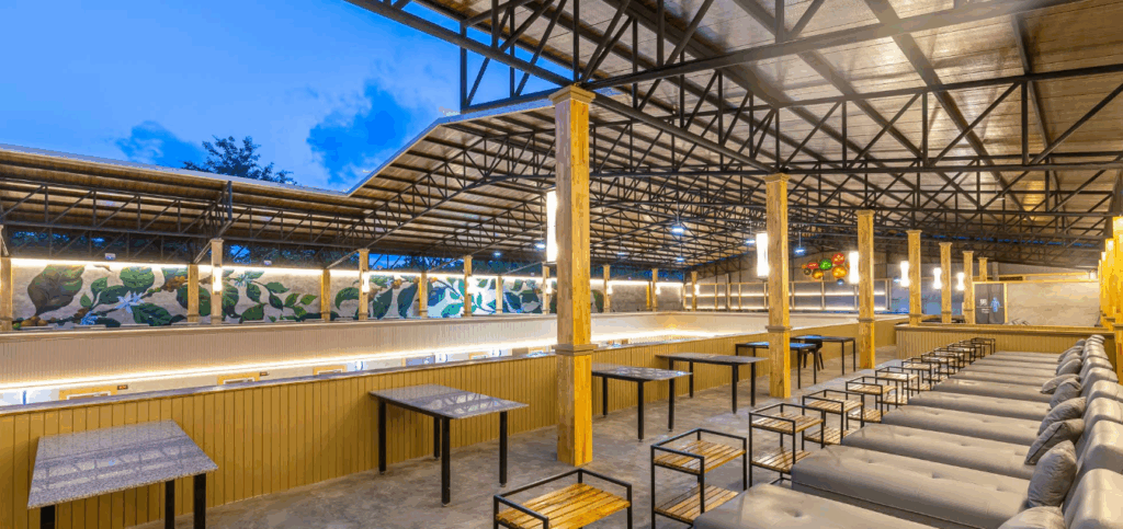 Wichit World Sauna Phuketの施設内