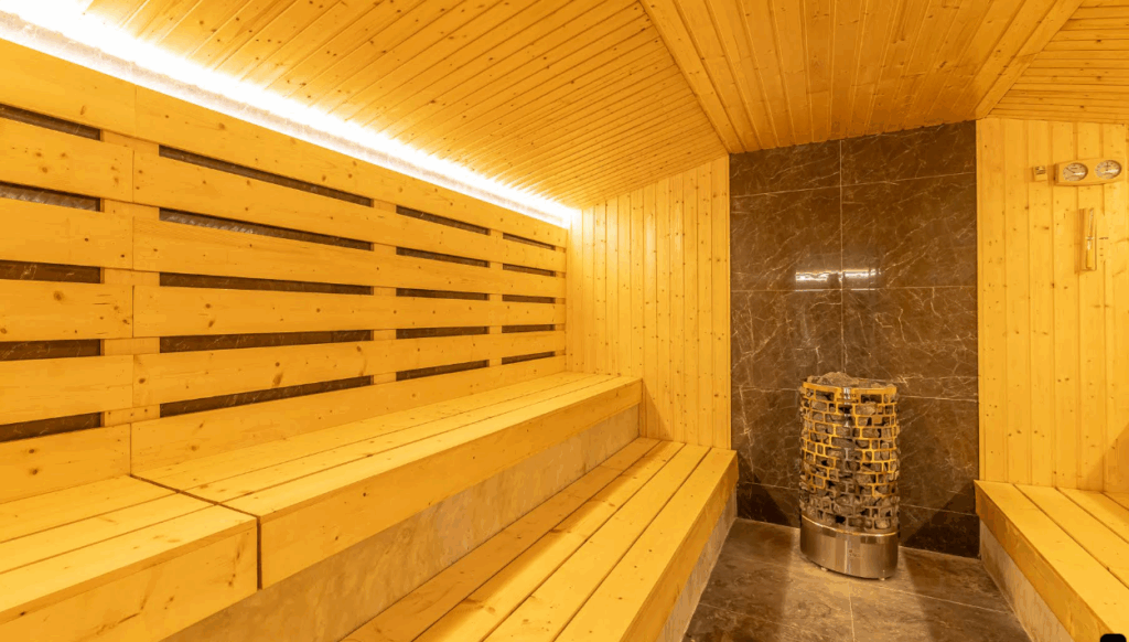 Wichit World Sauna Phuketの施設内サウナ