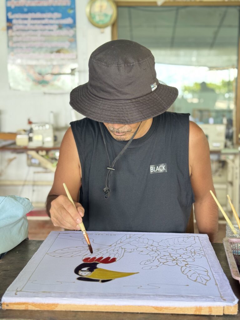 伝統工芸「バティック布作り」体験