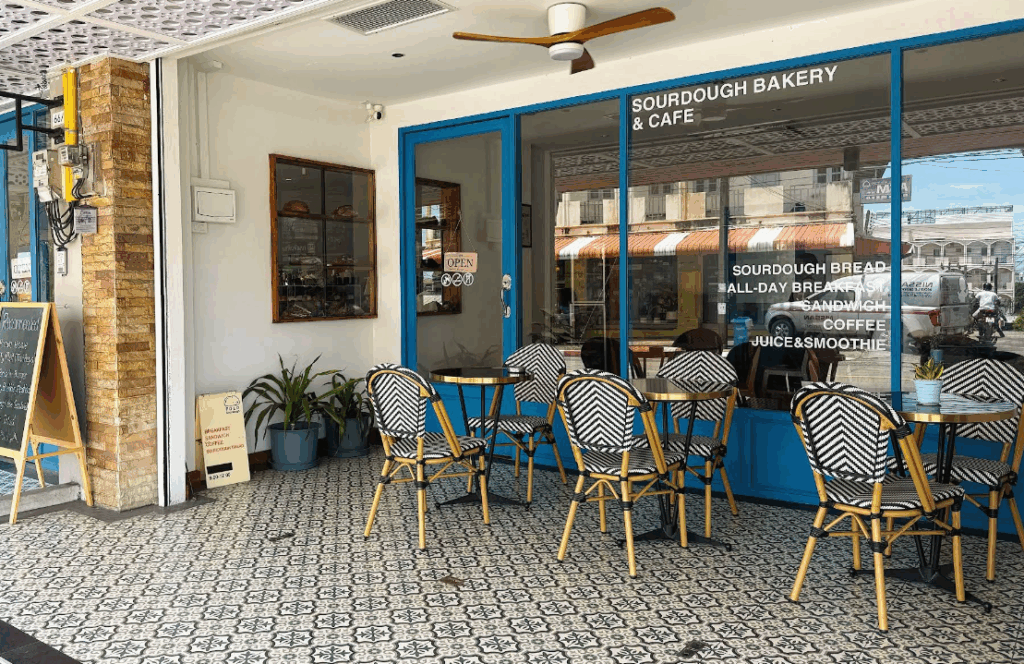 お店前