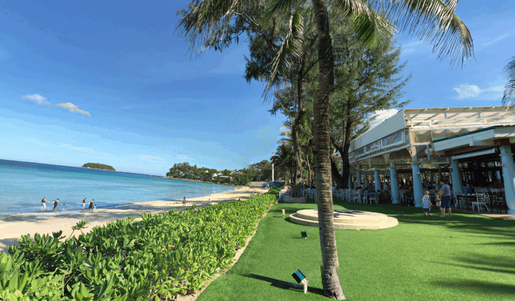 カタノイビーチ・カタタニリゾートの朝の様子