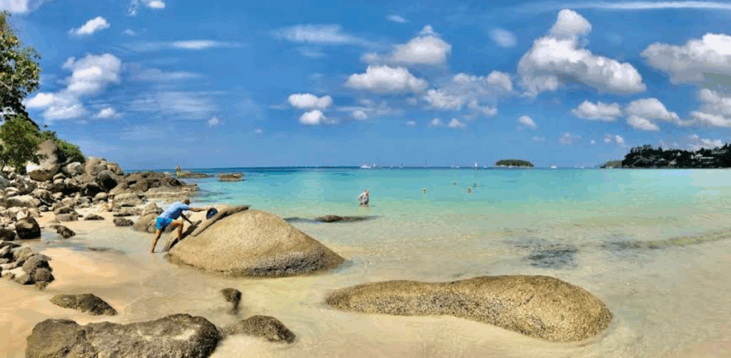 カタノイビーチ・南側のシュノーケリングエリア