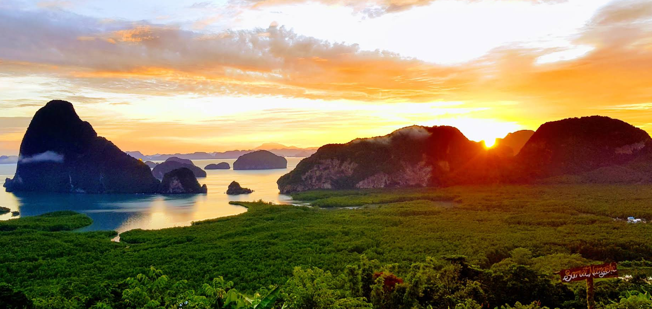 パンガー湾 サメットナンシェ・ビューポイント（Samet Nangshe View Point）