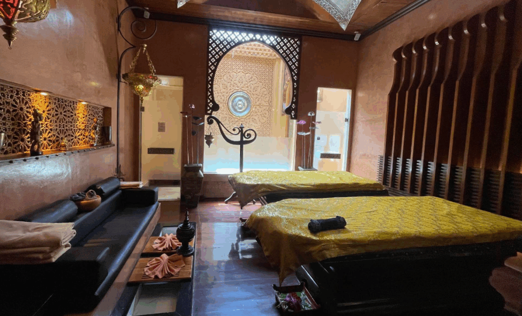 バライスパのマッサージ部屋の様子