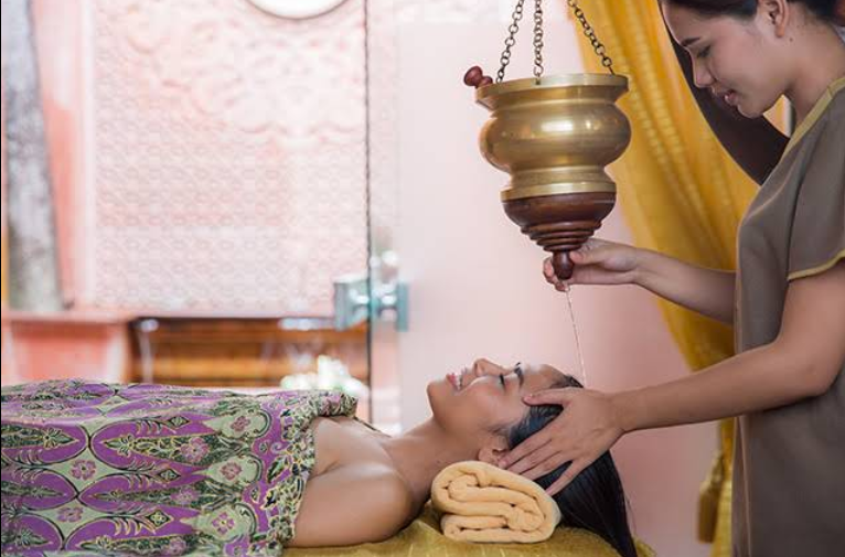 バライスパ施術中の様子