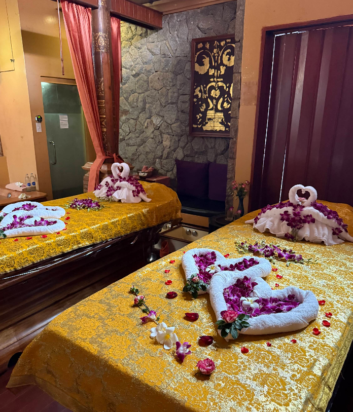 バライスパマッサージ部屋の様子