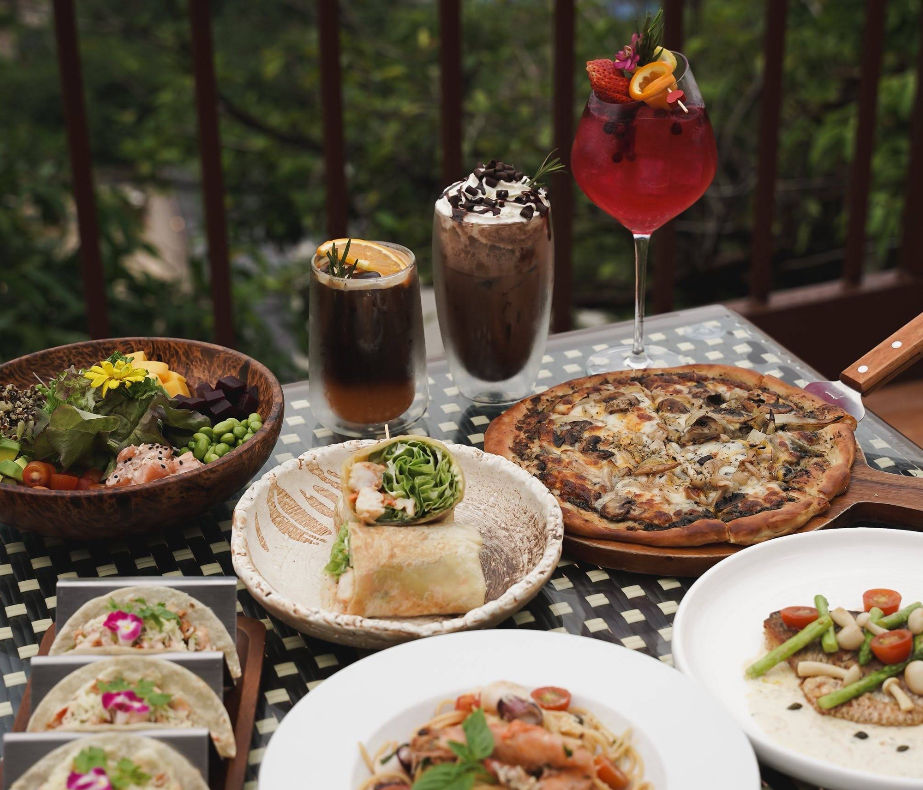 豊富な飲食メニューがあります