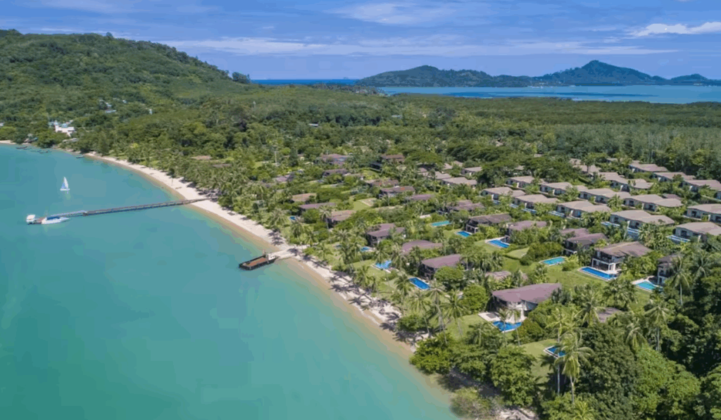 海は穏やかでのんびりしています