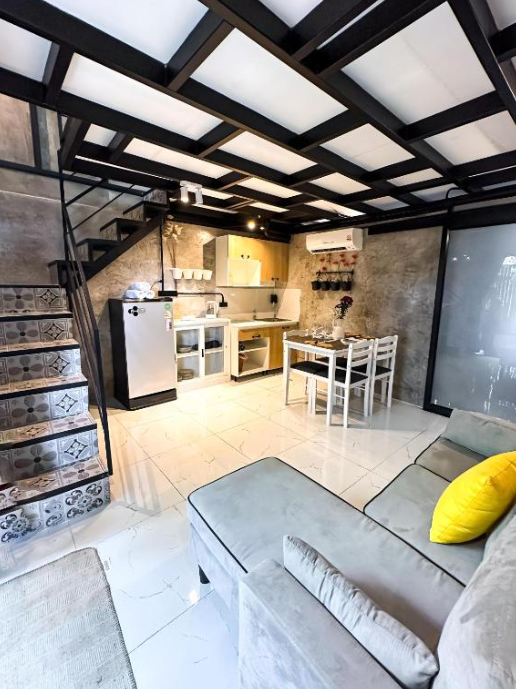 バンガローのリビング