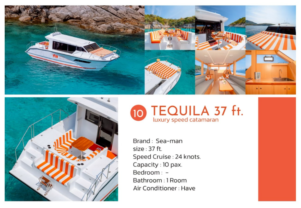 「TEQUILA（テキーラ）」37フィート・船詳細