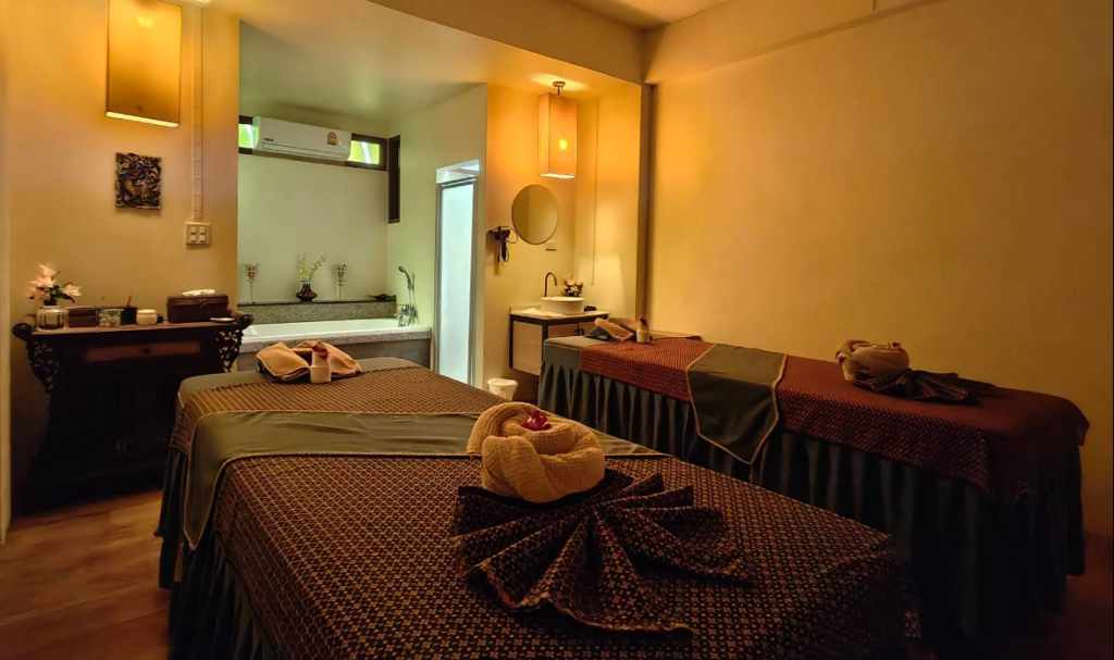 スパをするお部屋写真