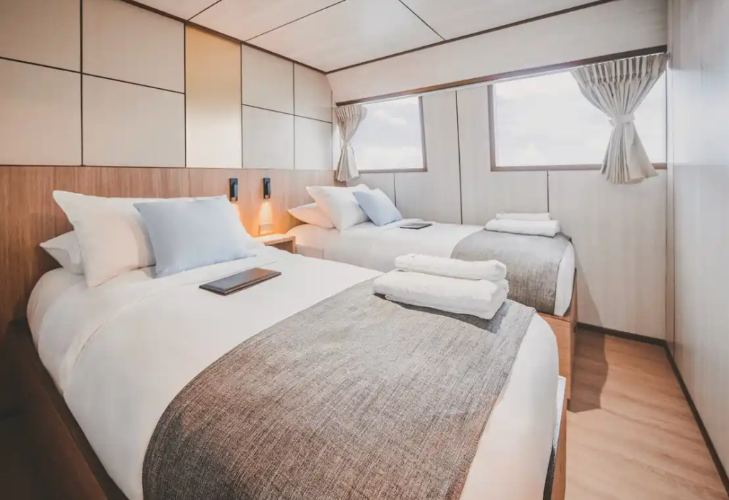 デラックスツインキャビン(オーシャンビュー)