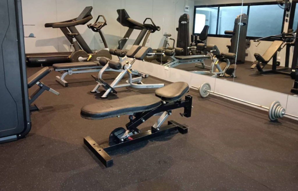 フィットネスセンターもあります