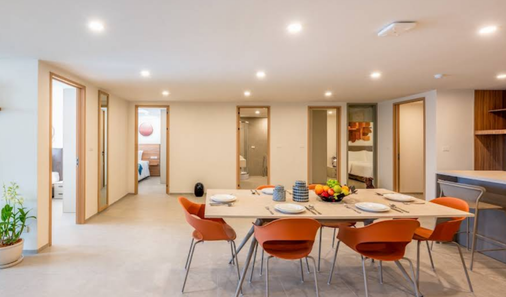 ファミリータイプの大部屋