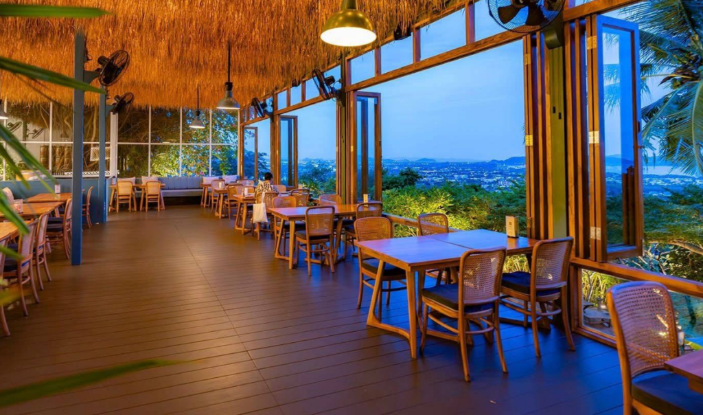 Greek Kitchen店内シービュ―席