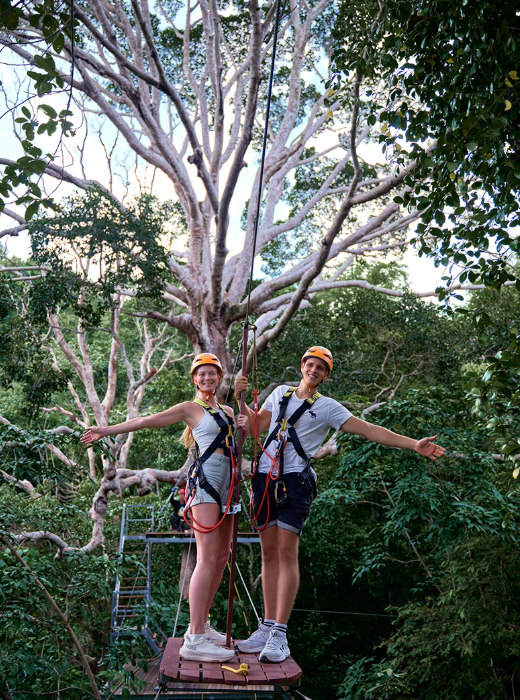 スケートボード型ジップ(スリル系)