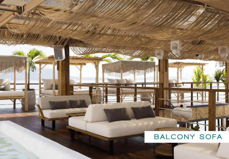 バルコニーソファ