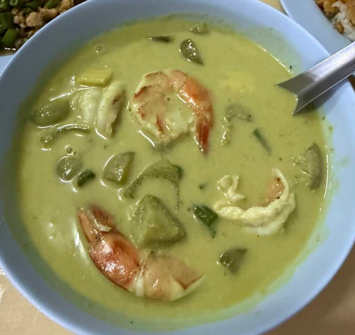 人気№2グリーンカレー