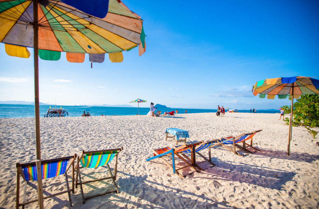 カイ島・リラックスできる&ビーチでシュノーケリング