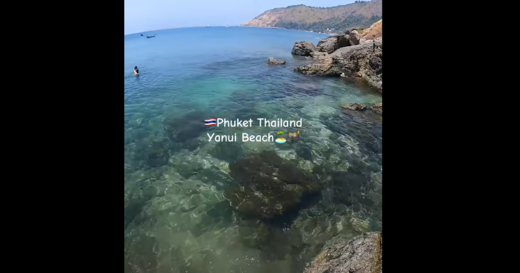 ヤヌイビーチのシュノーケリングポイント