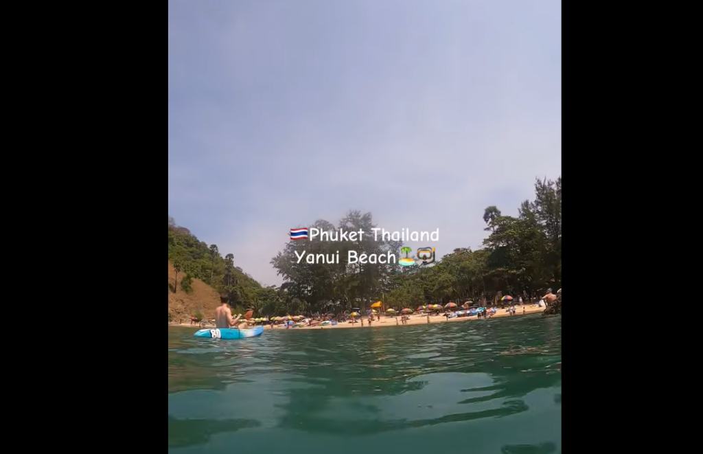 カヤック1時間100バーツ・レンタルできます