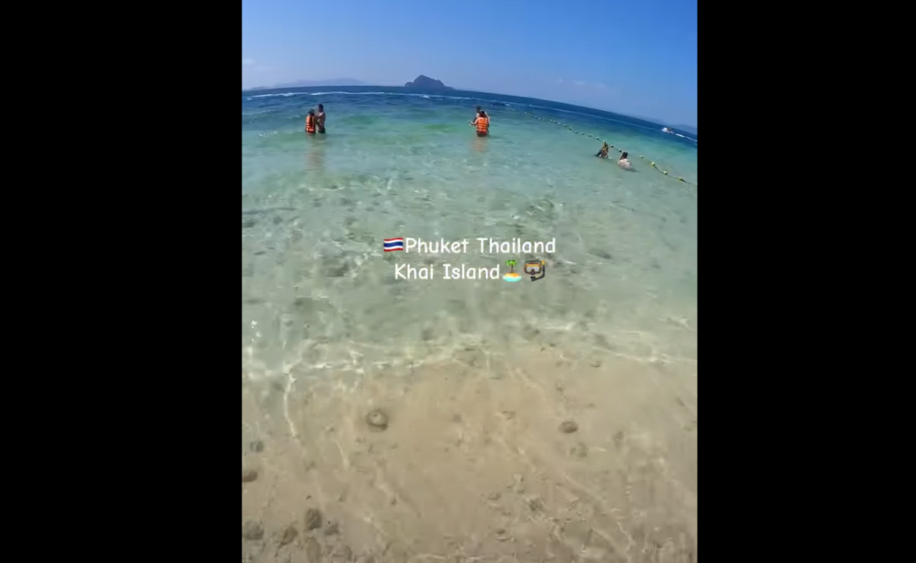 カイ島では2か所のビーチタイムを設定しています