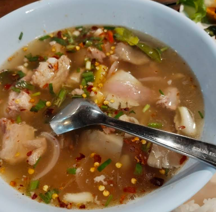 トムセーブ（スパイシースープ）牛とか豚で選べます