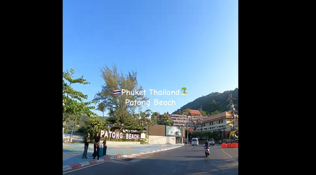 パトンビーチからカリムビーチへ入るポイントです