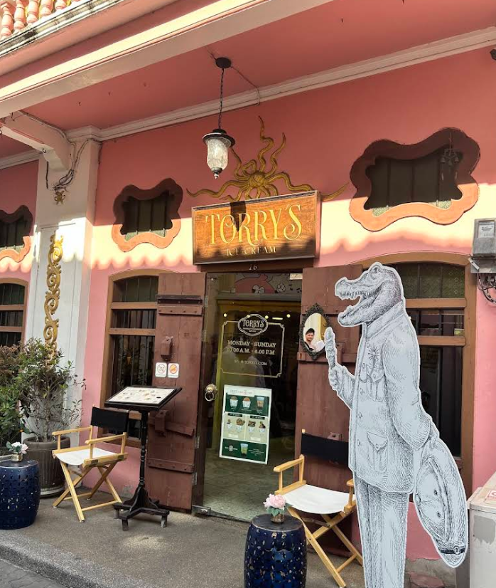 Torry's Ice Cream入口、プーケットオールドタウンにある人気店
