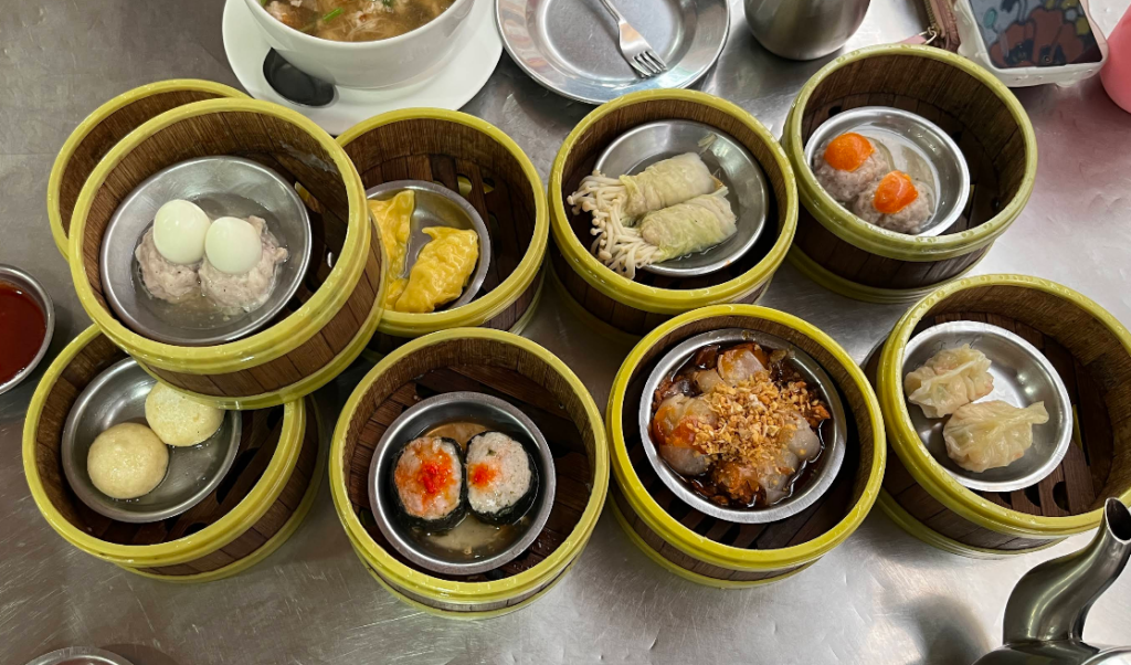 豚や海鮮を中心とした点心