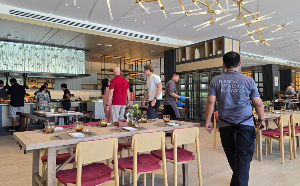 レストランのメニューも充実