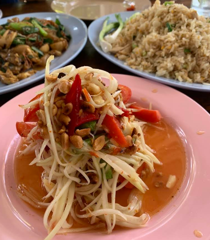 パパイヤサラダ