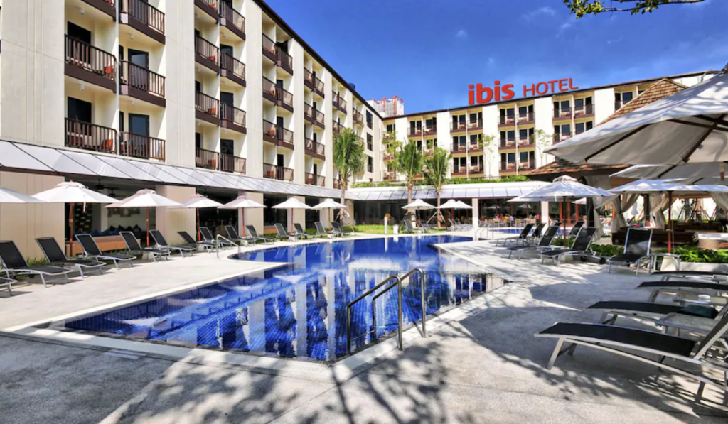 ibis Phuket Kataカタ地区は落ち着いた雰囲気があります