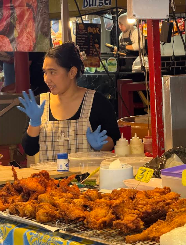 タイでも定番鳥のからあげシンプルでおすすめ